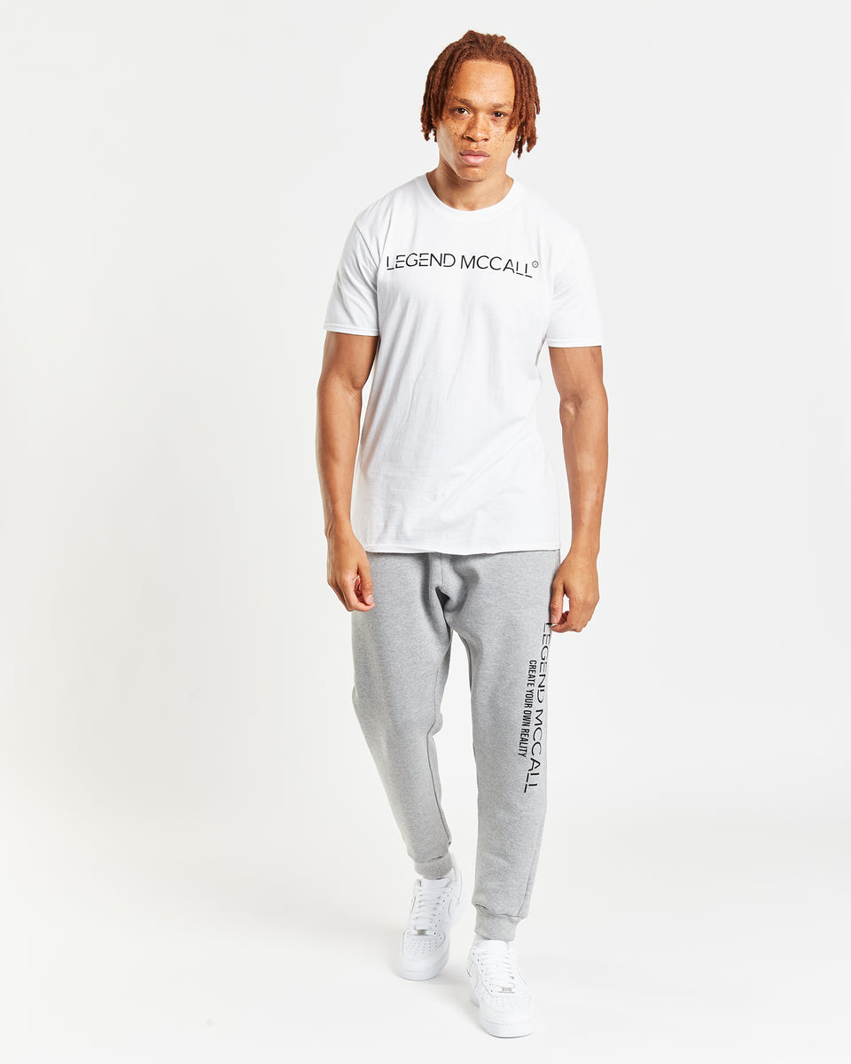 LM Signature T-Shirt-White – Legend Mc Call